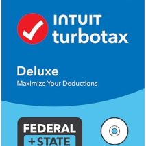 [Old Version] TurboTax Deluxe 2023, Federal & State Tax Return [PC/Mac Disc]