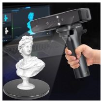 Creality Otter Lite Wireless 3D Scanner, Handheld High Precision 0.05mm 3D Scanner for 3D Printing, 30fps Real-Time Scanning, All-Size Compatibility (20mm³ to 2000mm³), Wi-Fi & Mobile Control