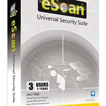 eScan Universal Security Suite unlimited security [any 3 device 2 Years] platform faster On-Demand scanning PC Cloud Backup zero day threat protection [PC/Mac/Android/Linux/iPhone/iPad Download]